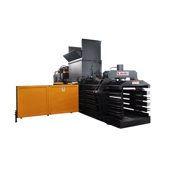 中型加強(qiáng)臥式全自動(dòng)壓縮打包機(jī)JPW80/100/120QT-P